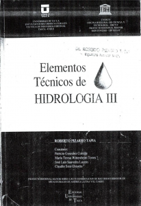 Portada Hidrología III
